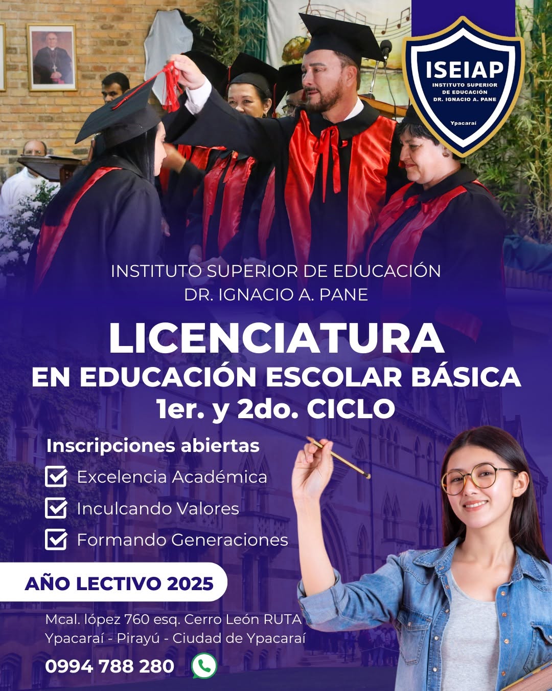 Licenciatura en Educación Escolar Básica 1° y 2° ciclos